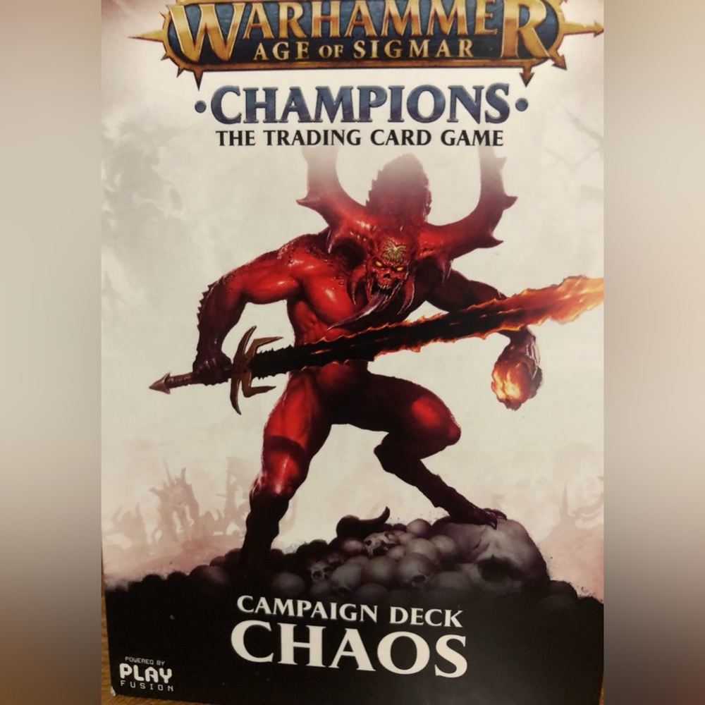 Champions Trading Card Game “Warhammer”